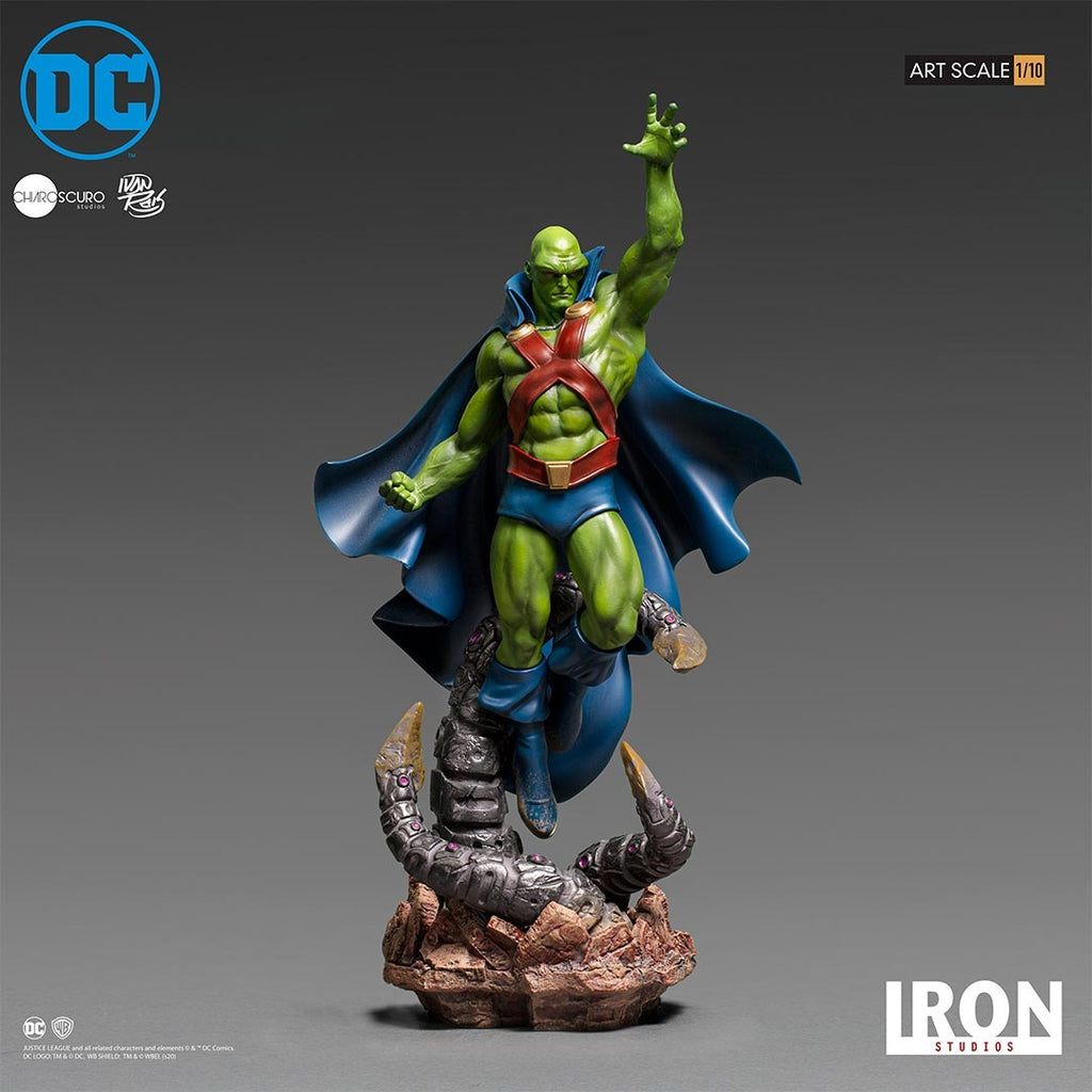 Estátua Martian Manhunter - DC Comics By Ivan Reis - Art Scale 1/10 - Iron Studios