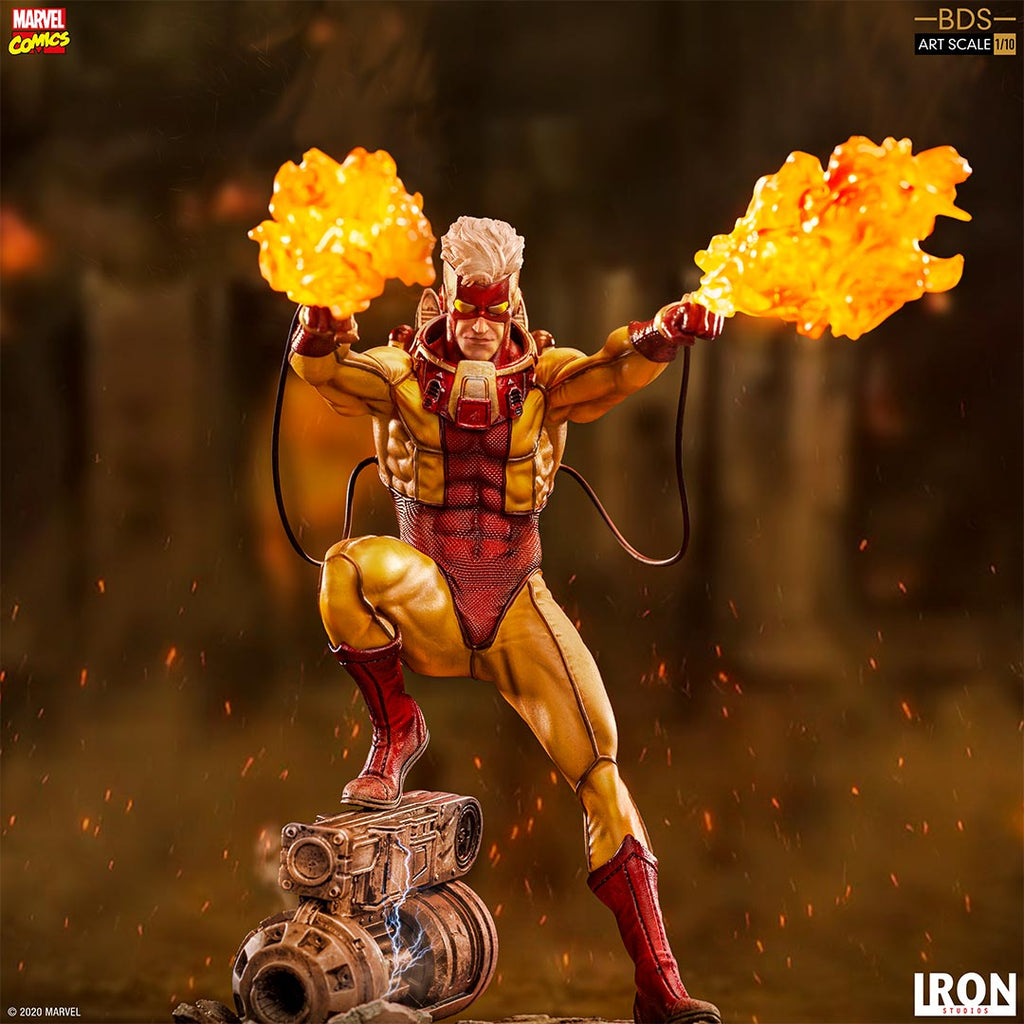 Estátua Pyro - X-Men - Bds Art Scale 1/10 - Iron Studios