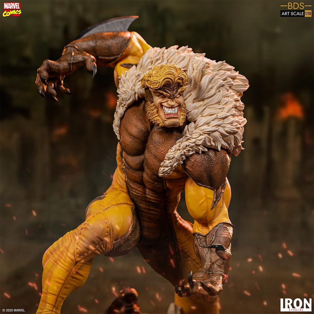 Estátua Sabretooth - X-Men - Bds Art Scale 1/10 - Iron Studios