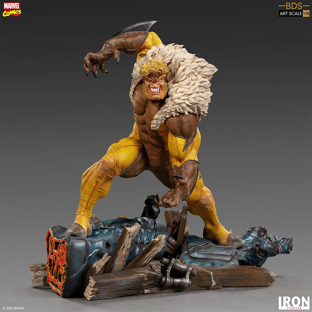 Estátua Sabretooth - X-Men - Bds Art Scale 1/10 - Iron Studios