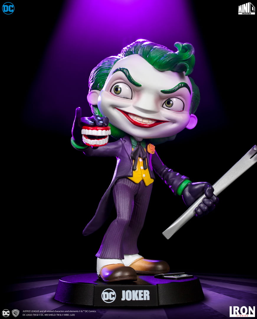 Estátua The Joker - DC Comics - MiniCo - Iron Studios