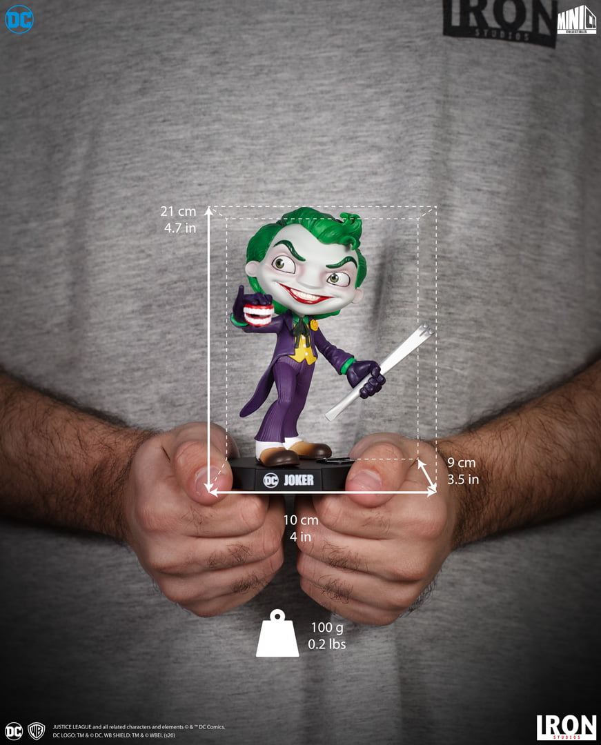 Estátua The Joker - DC Comics - MiniCo - Iron Studios