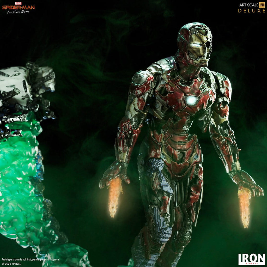 Estátua Iron Man Illusion Deluxe - Spider-Man: Far From Home - Art Scale 1/10 - Iron Studios
