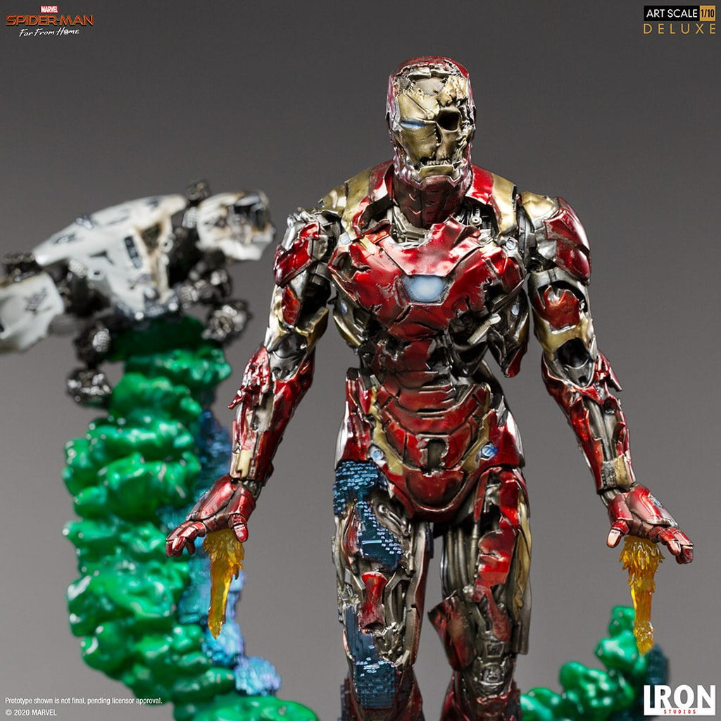 Estátua Iron Man Illusion Deluxe - Spider-Man: Far From Home - Art Scale 1/10 - Iron Studios