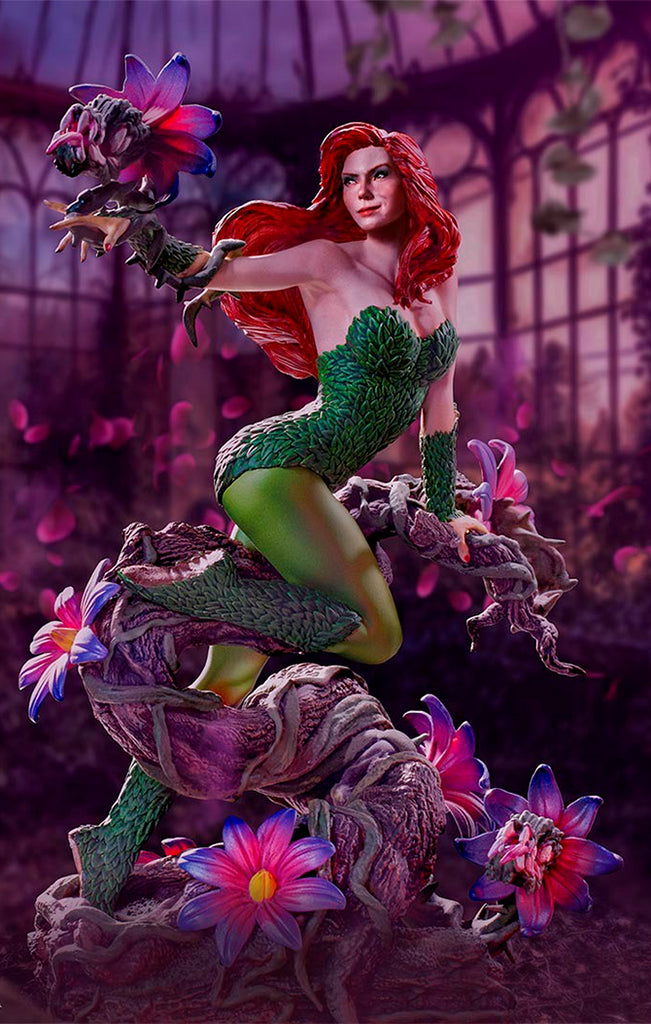 Estátua Poison Ivy - DC Comics By Ivan Reis Series #5- Art Scale 1/10 - Iron Studios