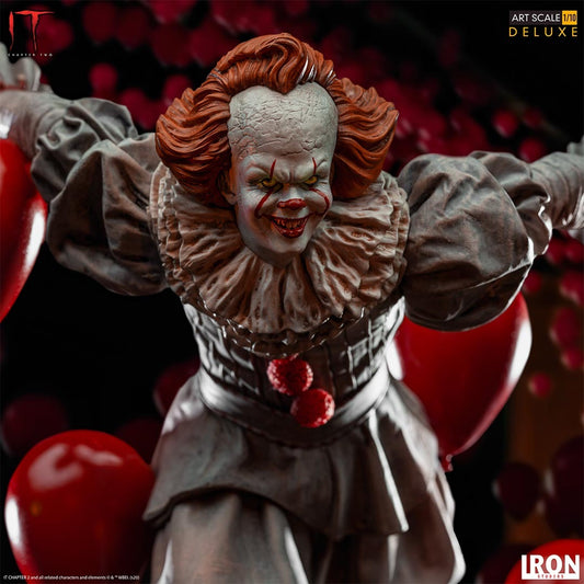 Estátua Pennywise Deluxe - It Chapter Two - Art Scale 1/10 - Iron Studios