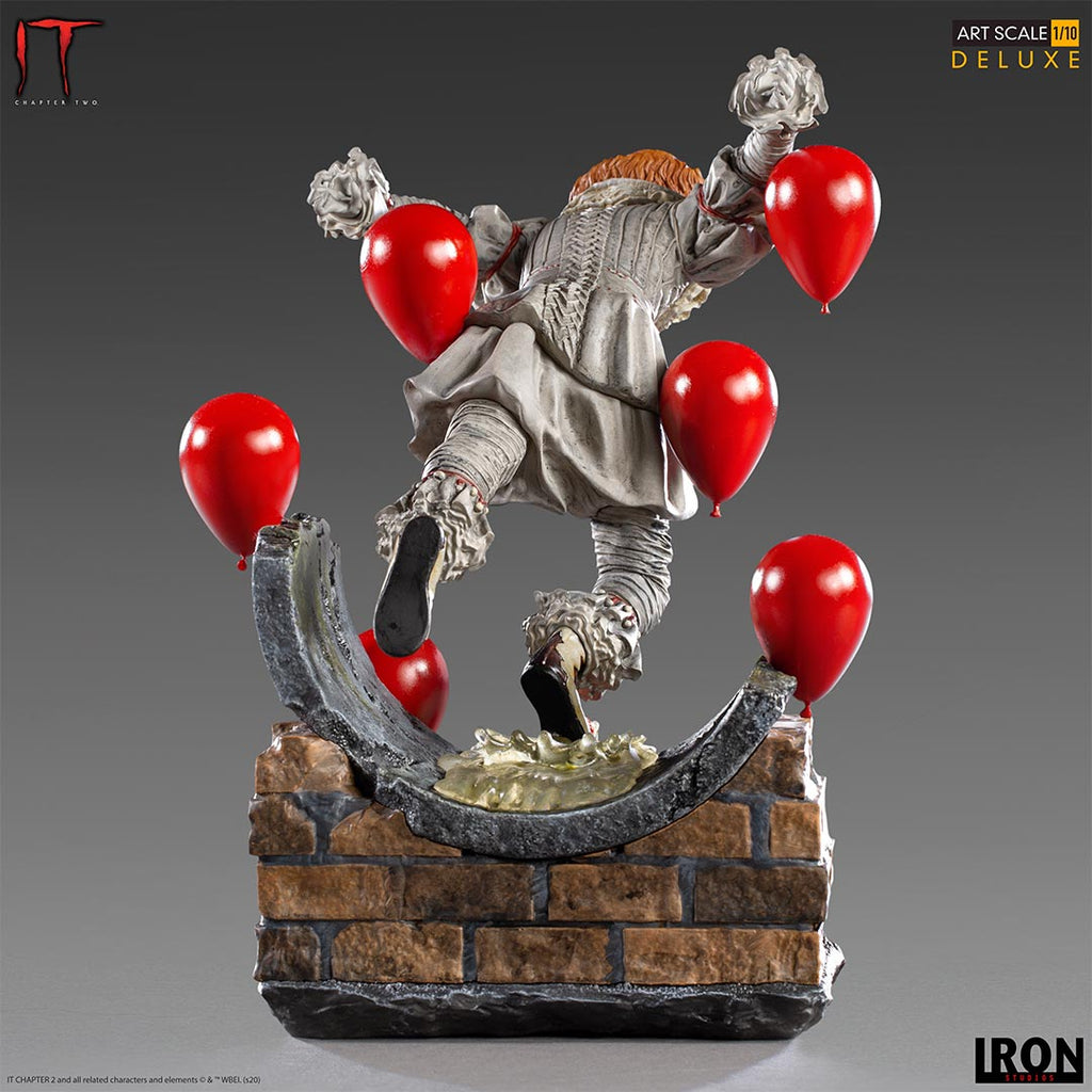 Estátua Pennywise Deluxe - It Chapter Two - Art Scale 1/10 - Iron Studios