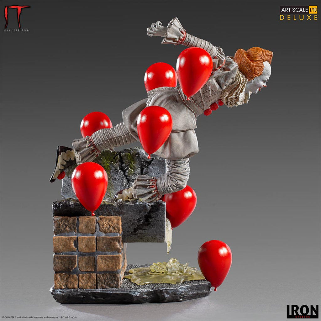 Estátua Pennywise Deluxe - It Chapter Two - Art Scale 1/10 - Iron Studios