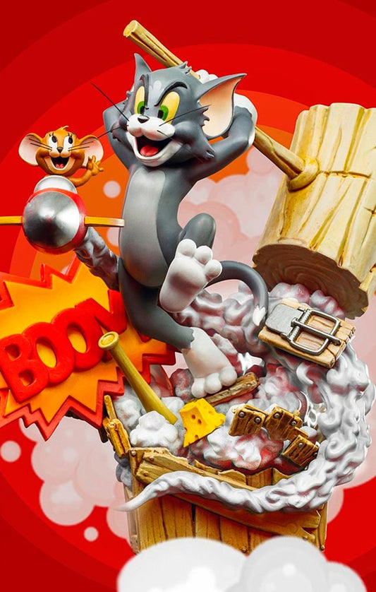 Estátua Tom & Jerry - Prime Scale 1/3 - Iron Studios