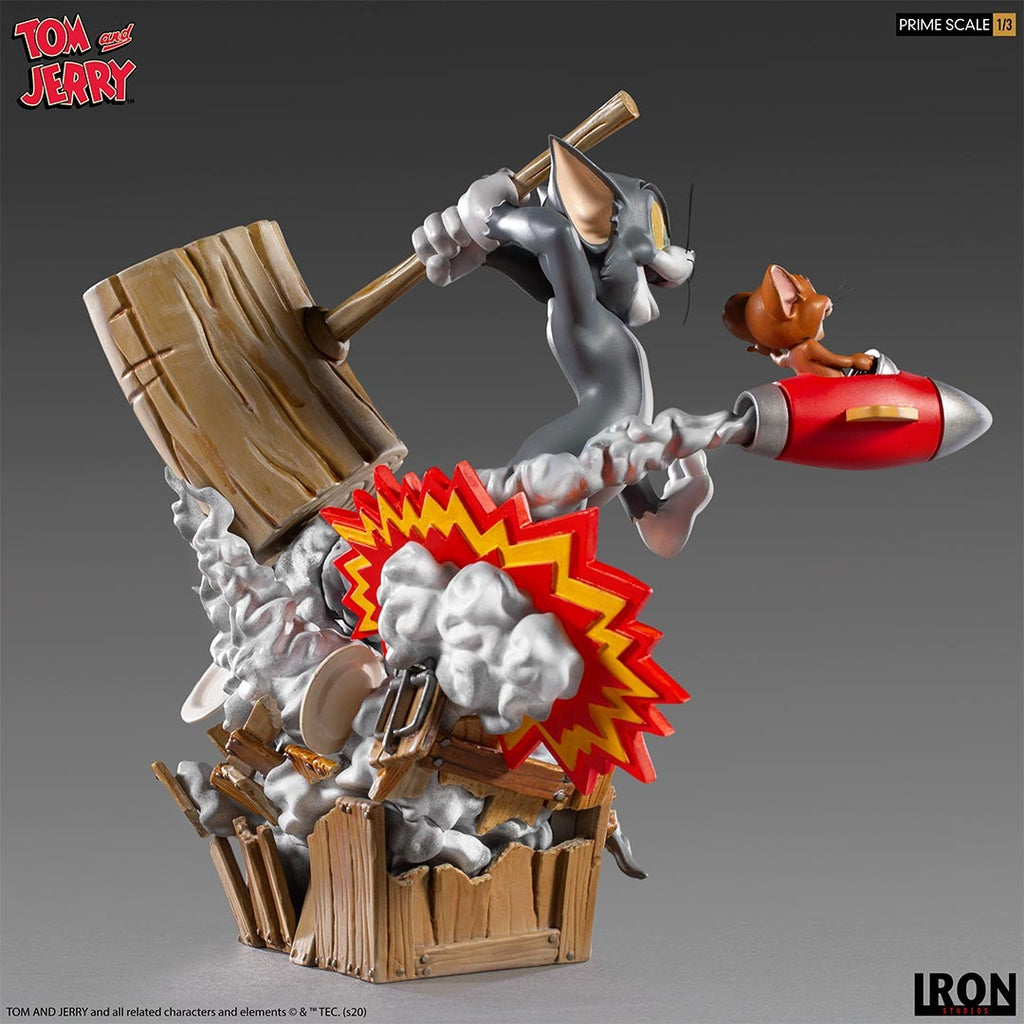 Estátua Tom & Jerry - Prime Scale 1/3 - Iron Studios