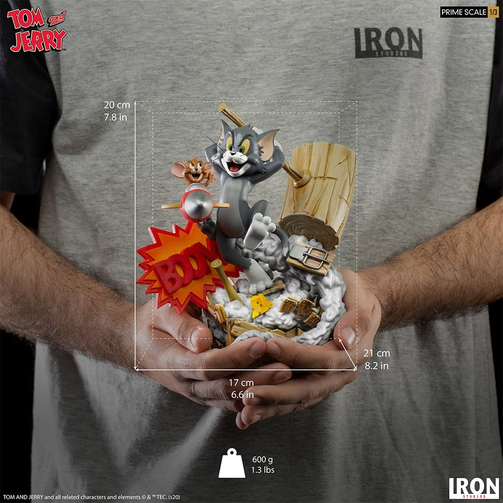 Estátua Tom & Jerry - Prime Scale 1/3 - Iron Studios