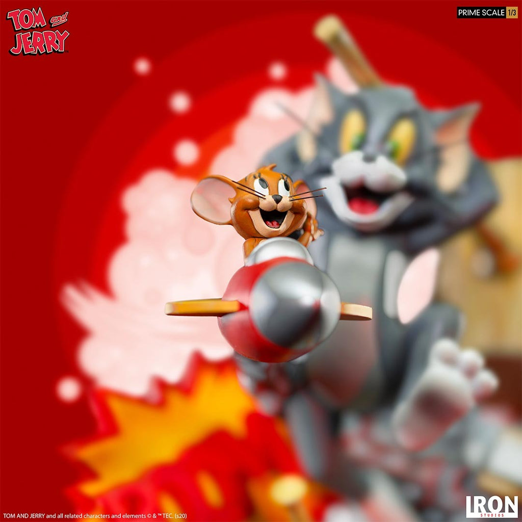 Estátua Tom & Jerry - Prime Scale 1/3 - Iron Studios