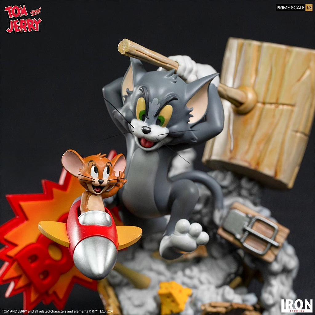 Estátua Tom & Jerry - Prime Scale 1/3 - Iron Studios