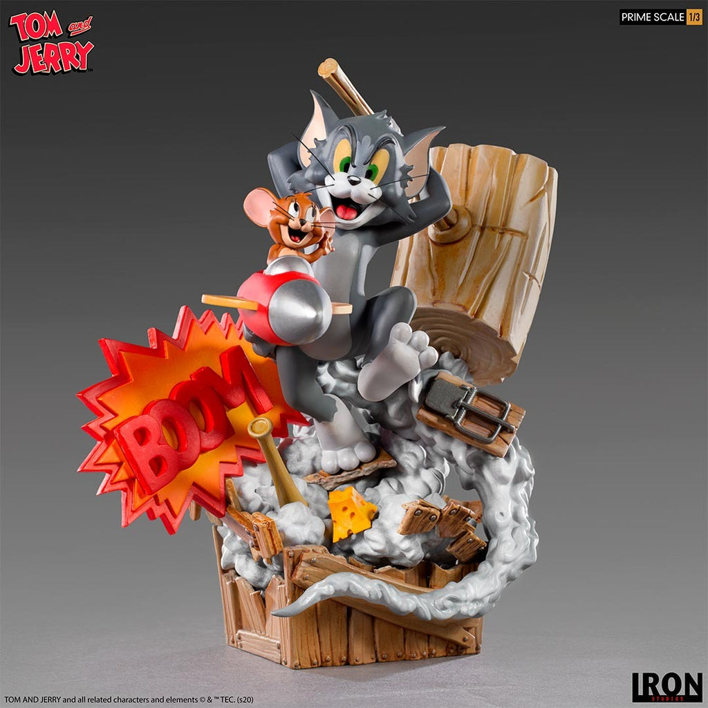 Estátua Tom & Jerry - Prime Scale 1/3 - Iron Studios