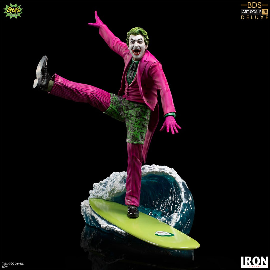 Estátua The Joker Deluxe 1/10 - Batman 66 - Bds Art Scale - Iron Studios
