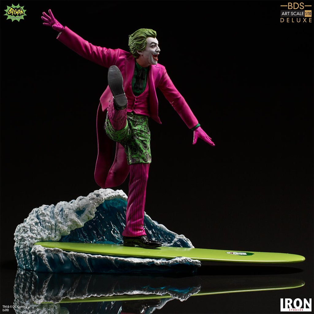Estátua The Joker Deluxe 1/10 - Batman 66 - Bds Art Scale - Iron Studios