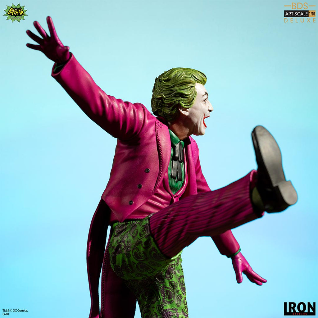 Estátua The Joker Deluxe 1/10 - Batman 66 - Bds Art Scale - Iron Studios
