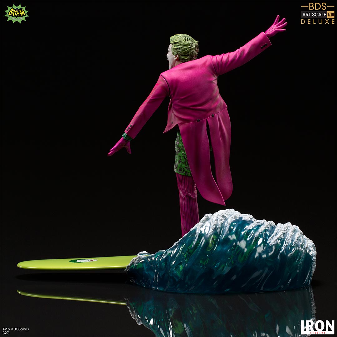 Estátua The Joker Deluxe 1/10 - Batman 66 - Bds Art Scale - Iron
