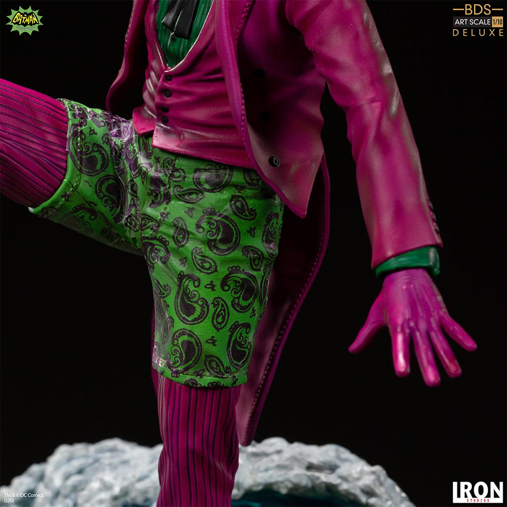 Estátua The Joker Deluxe 1/10 - Batman 66 - Bds Art Scale - Iron Studios