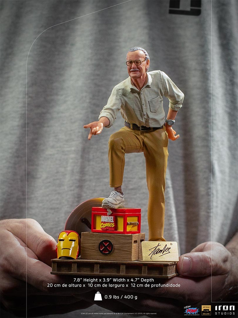 Estátua Stan Lee Deluxe - Art Scale 1/10 - Iron Studios