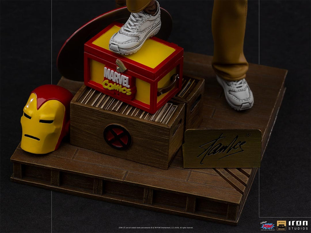 Estátua Stan Lee Deluxe - Art Scale 1/10 - Iron Studios