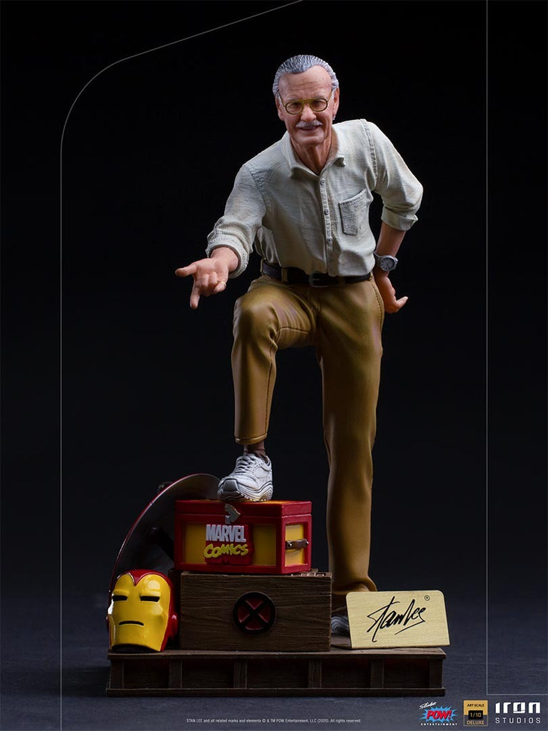Estátua Stan Lee Deluxe - Art Scale 1/10 - Iron Studios
