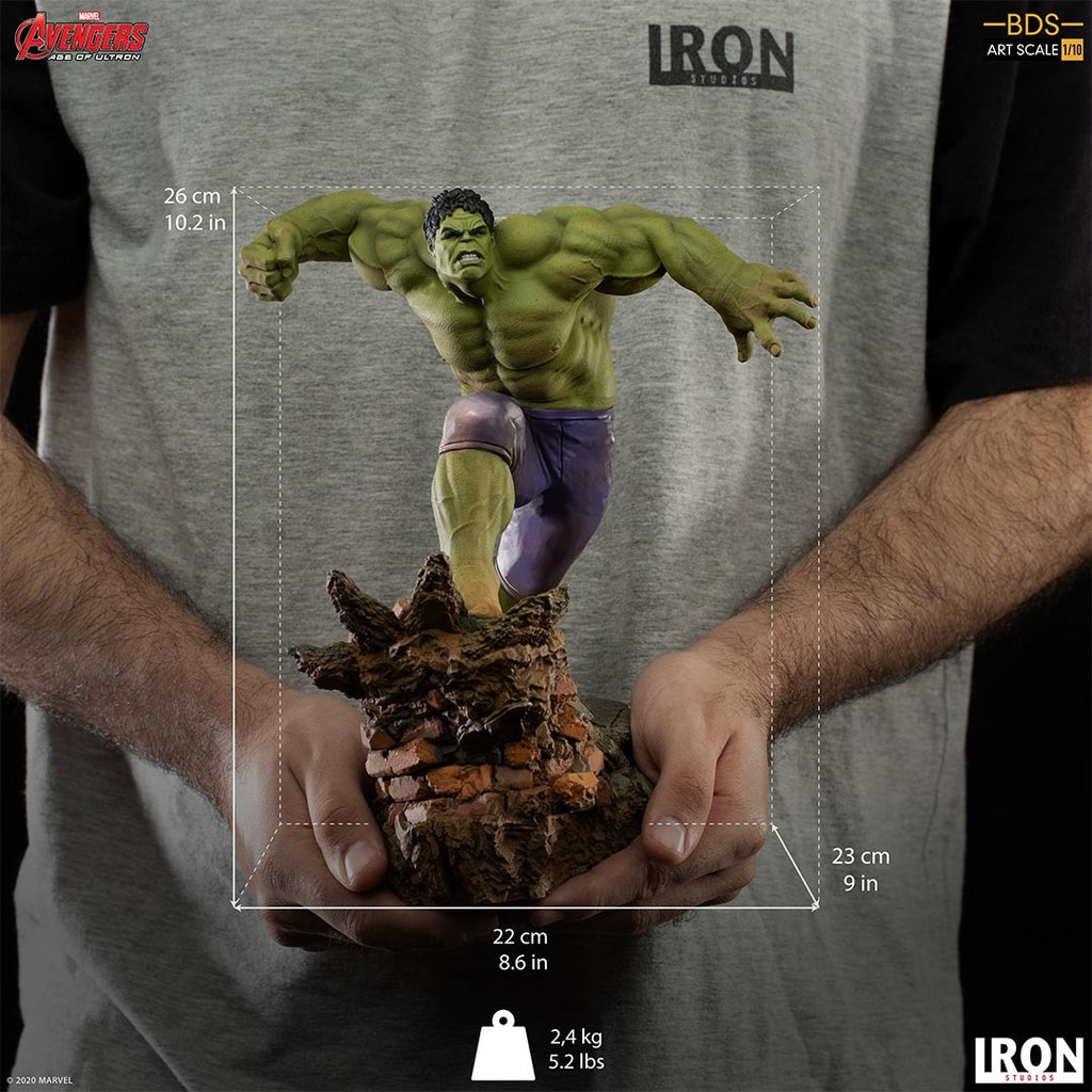 Estátua Hulk - The Infinity Saga - BDS Art Scale 1/10 - Iron Studios
