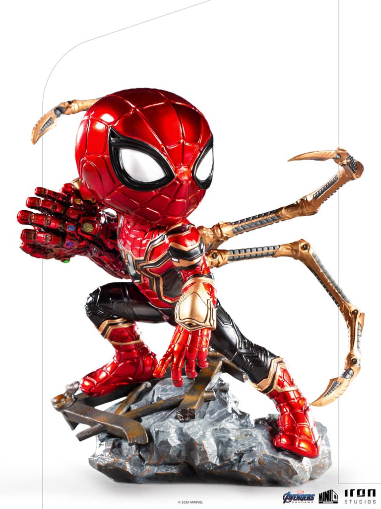 Estátua Iron Spider - Avengers: Endgame - MiniCo - Iron Studios