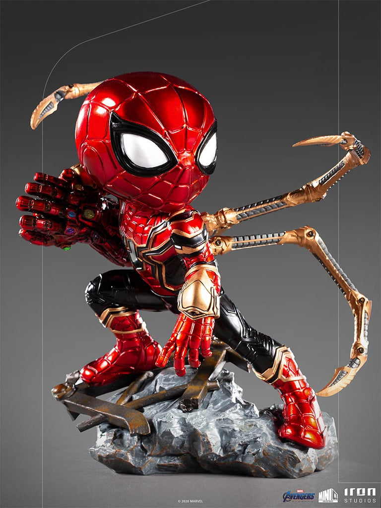 Estátua Iron Spider - Avengers: Endgame - MiniCo - Iron Studios