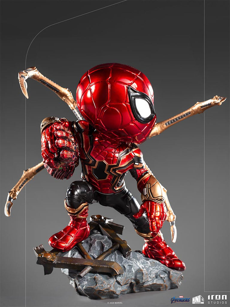 Estátua Iron Spider - Avengers: Endgame - MiniCo - Iron Studios