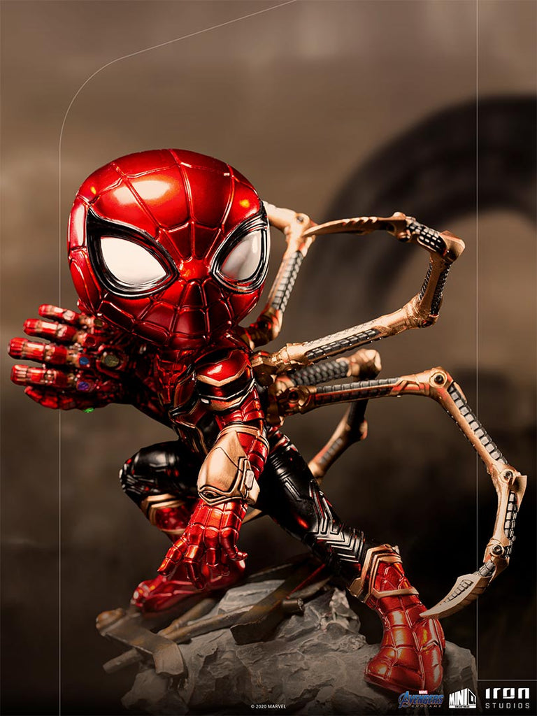 Estátua Iron Spider - Avengers: Endgame - MiniCo - Iron Studios