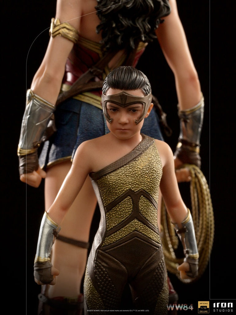 Estátua Wonder Woman & Young Diana Deluxe - WW84 - Art Scale 1/10 ? Iron Studios