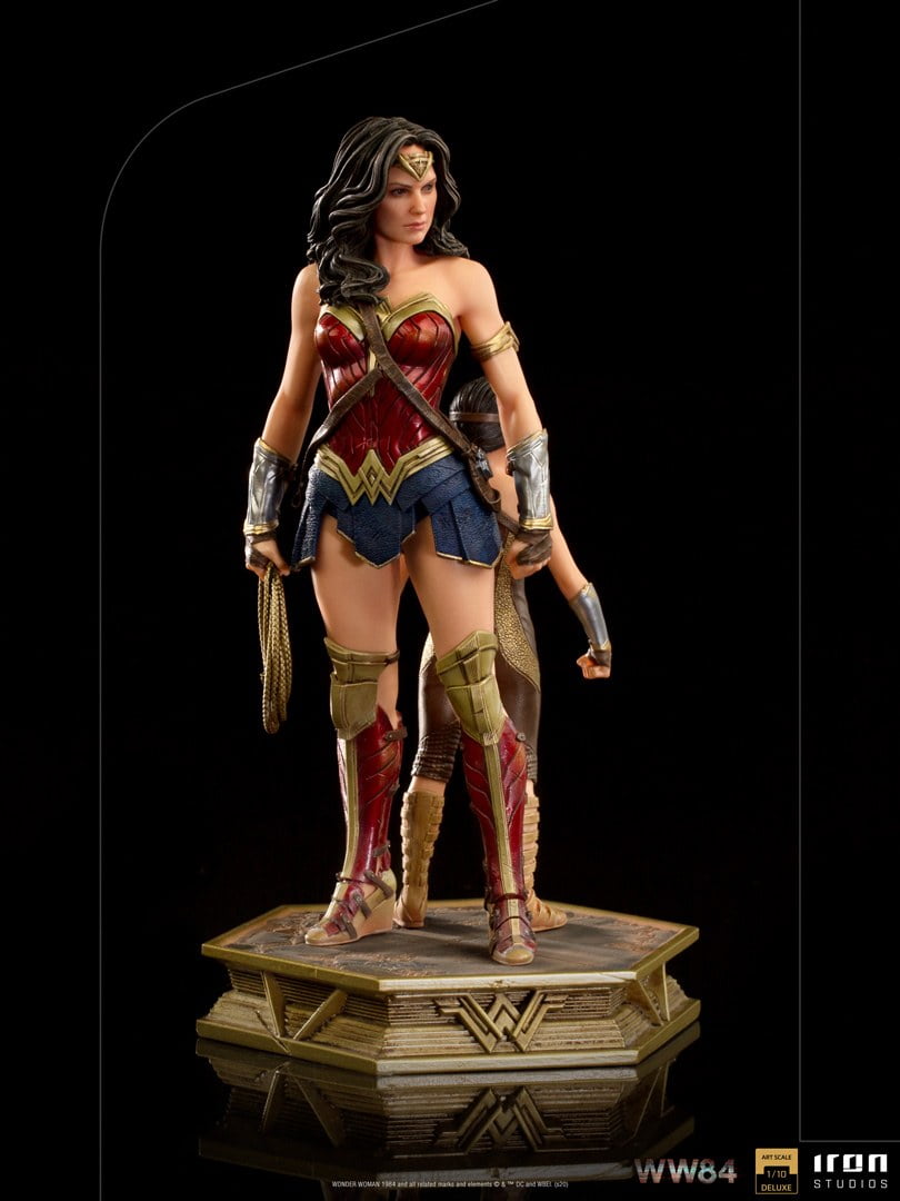 Estátua Wonder Woman & Young Diana Deluxe - WW84 - Art Scale 1/10