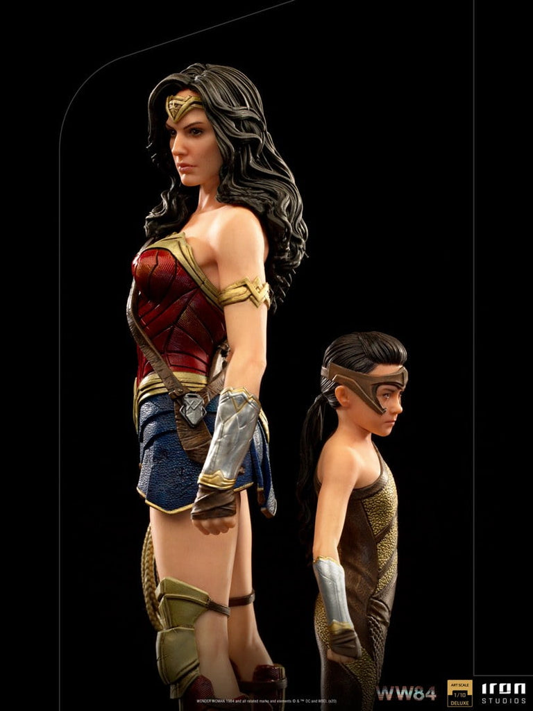 Estátua Wonder Woman & Young Diana Deluxe - WW84 - Art Scale 1/10 ? Iron Studios