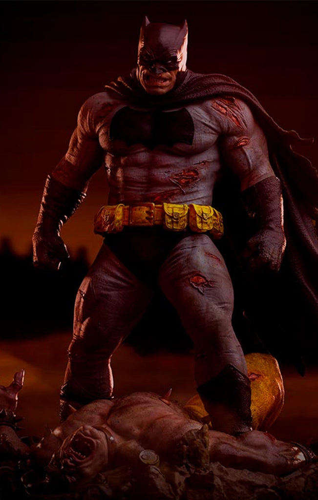 Estátua Batman The Dark Knight Returns - DC Comics - 1/6 Diorama - Iron Studios