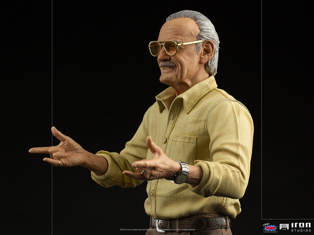 Estátua Stan Lee - Pow! - Legacy Replica 1/4 - Iron Studios