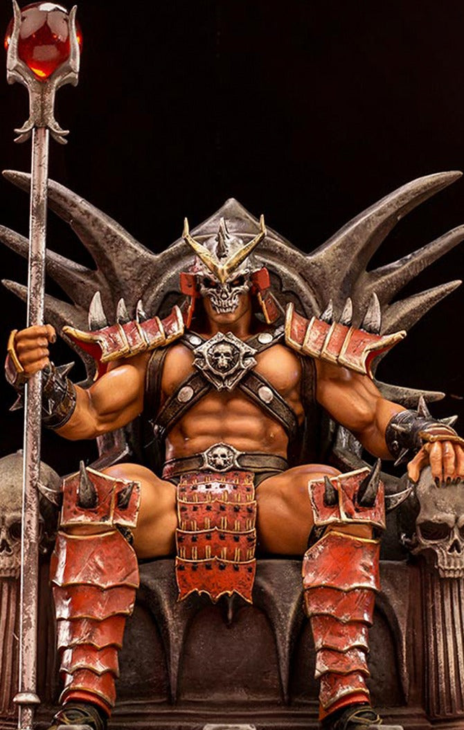 Estátua Shao Kahn Deluxe - Mortal Kombat - Art Scale 1/10 - Iron Studios