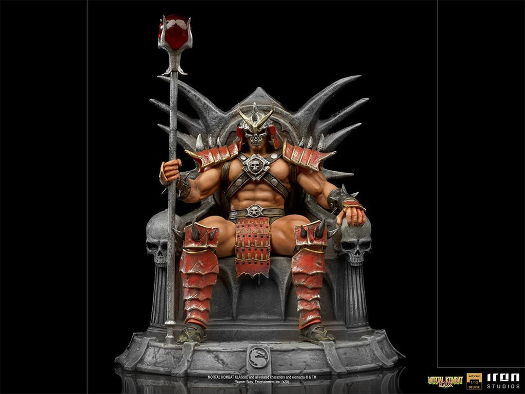 Estátua Shao Kahn Deluxe - Mortal Kombat - Art Scale 1/10 - Iron Studios