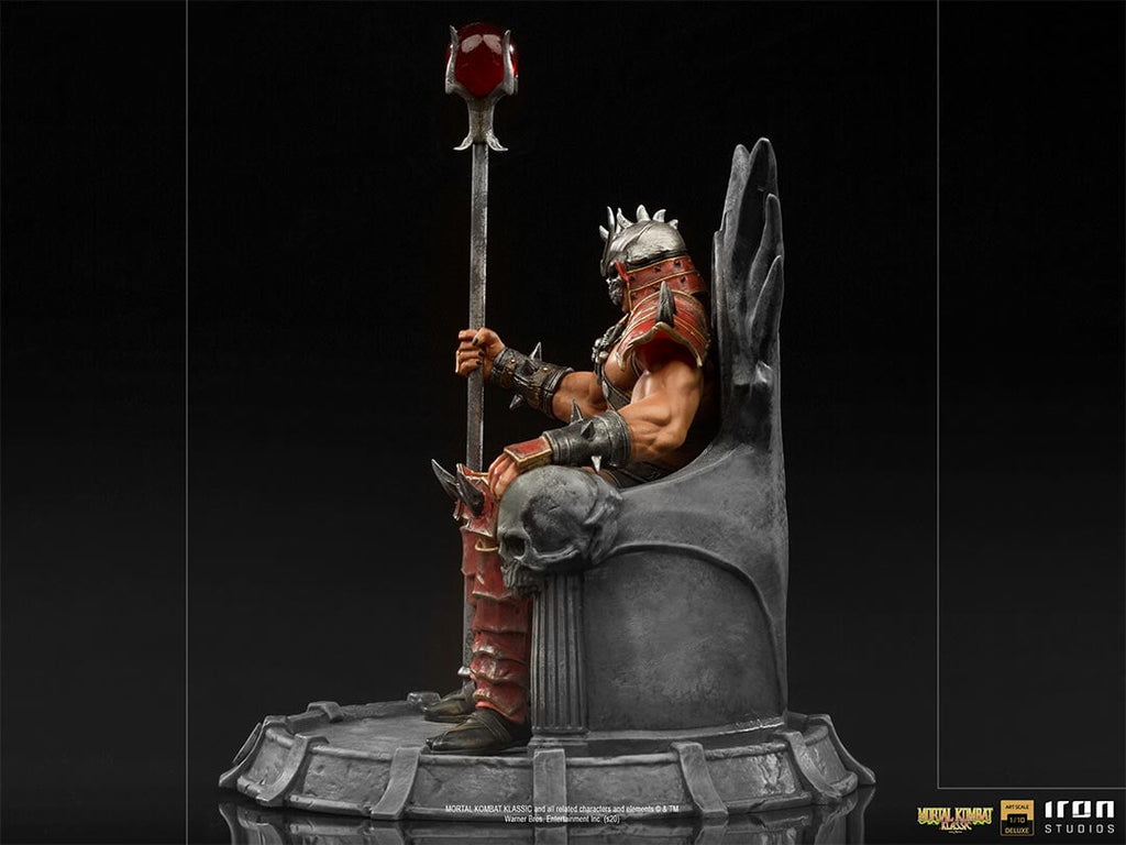 Estátua Shao Kahn Deluxe - Mortal Kombat - Art Scale 1/10 - Iron Studios