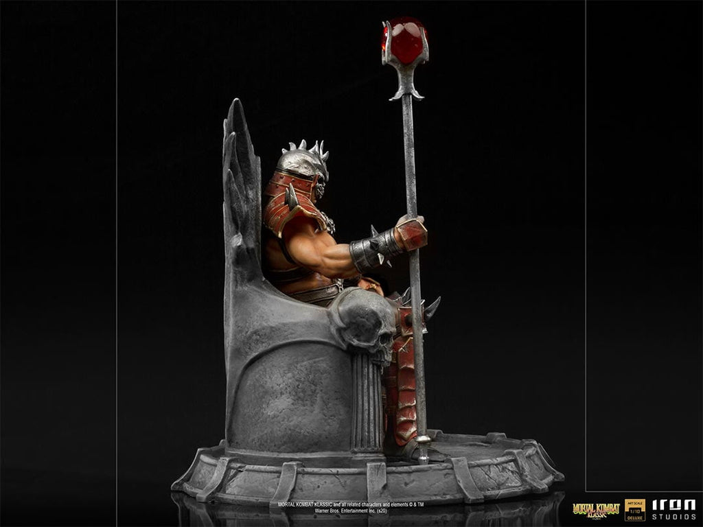 Estátua Shao Kahn Deluxe - Mortal Kombat - Art Scale 1/10 - Iron Studios