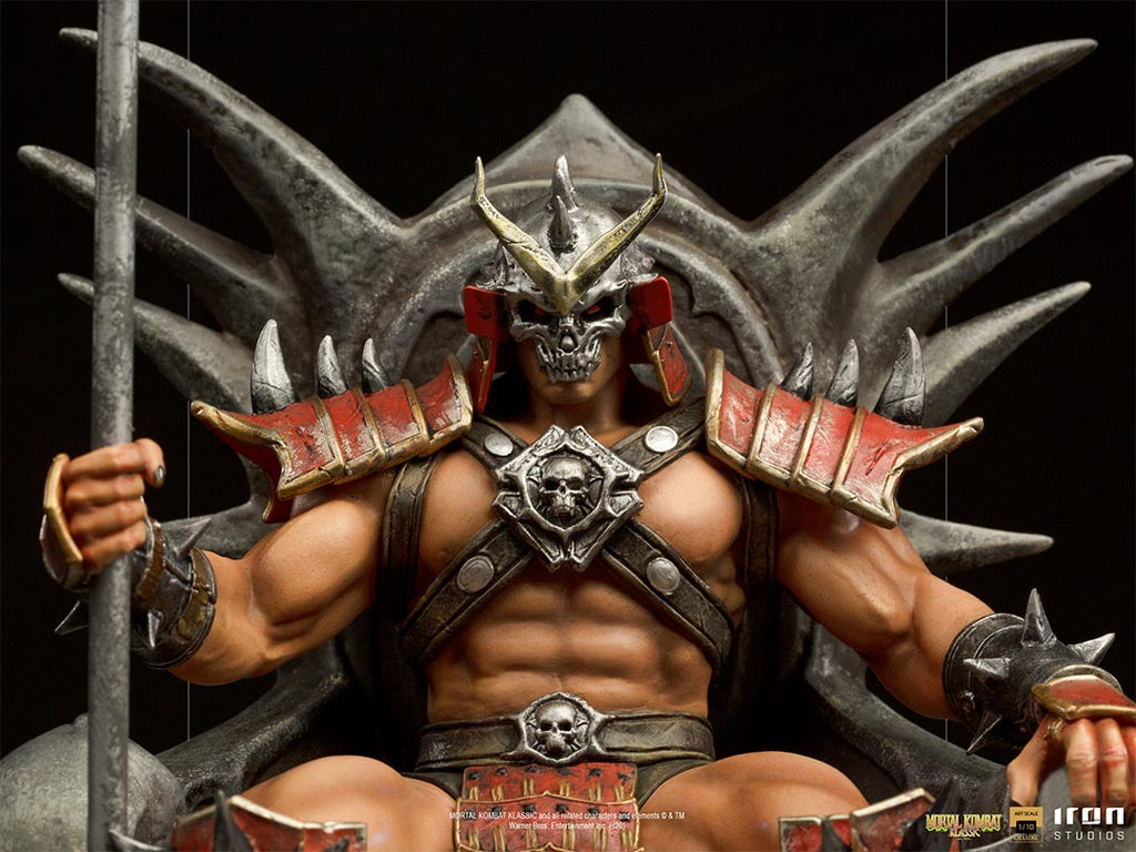 Estátua Shao Kahn Deluxe - Mortal Kombat - Art Scale 1/10 - Iron Studios