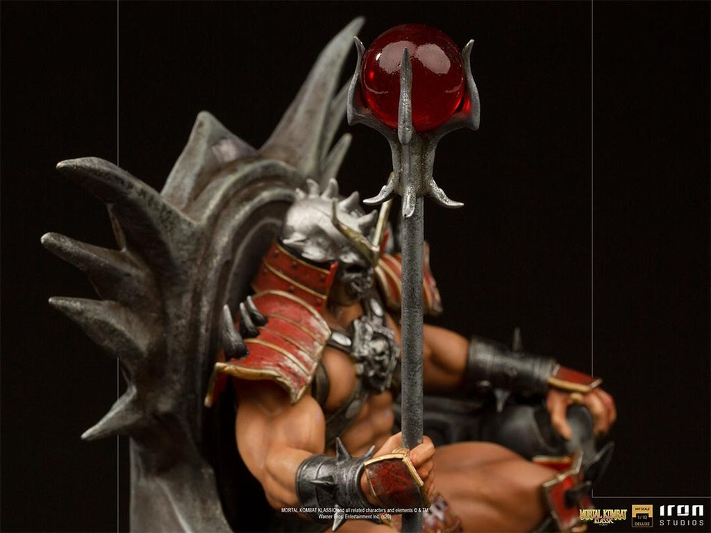 Estátua Shao Kahn Deluxe - Mortal Kombat - Art Scale 1/10 - Iron Studios