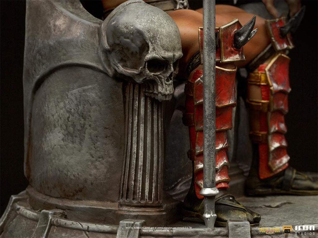 Estátua Shao Kahn Deluxe - Mortal Kombat - Art Scale 1/10 - Iron Studios