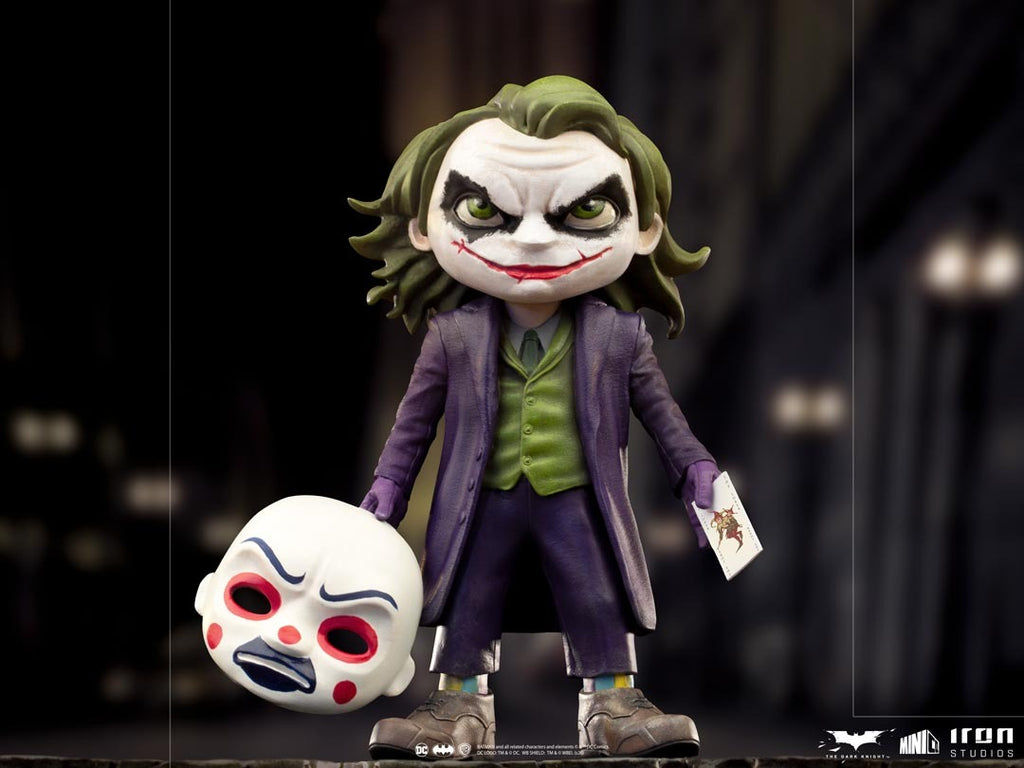 Estátua The Joker - The Dark Knight - MiniCo -Iron Studios