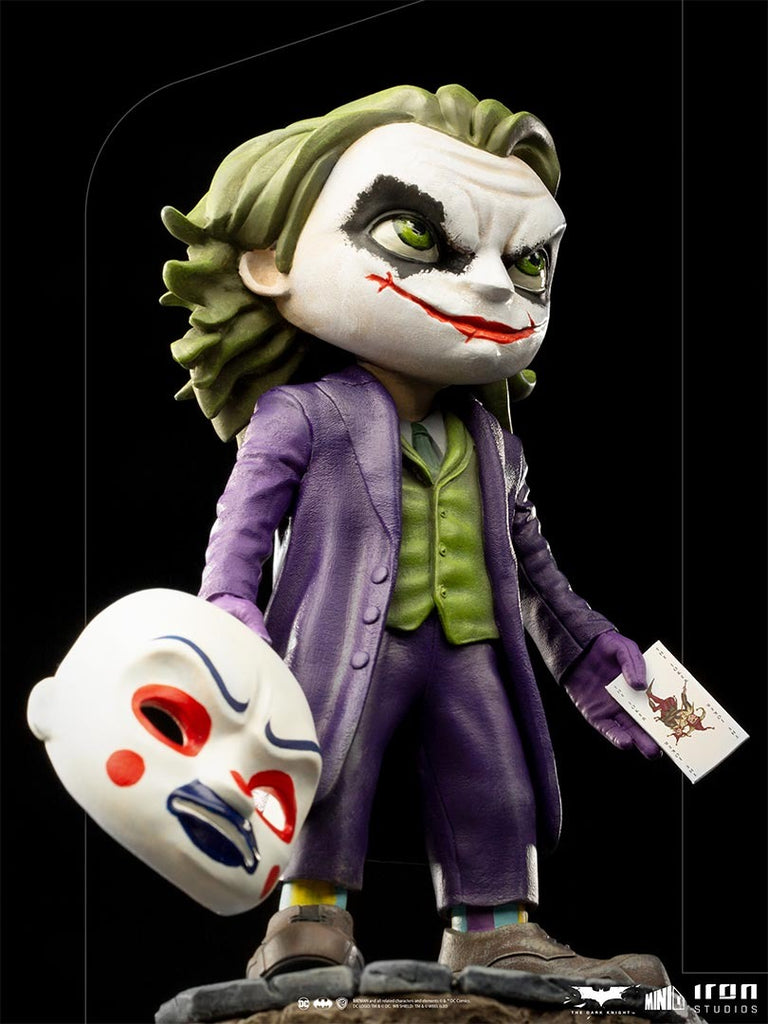 Estátua The Joker - The Dark Knight - MiniCo -Iron Studios