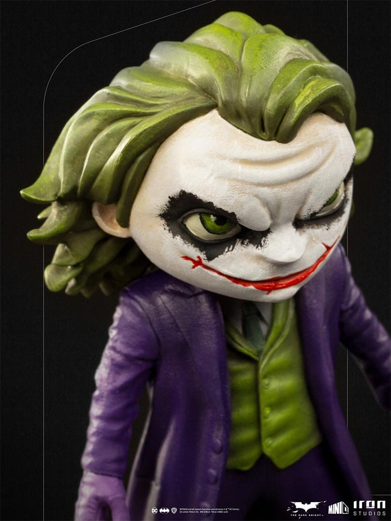 Estátua The Joker - The Dark Knight - MiniCo -Iron Studios