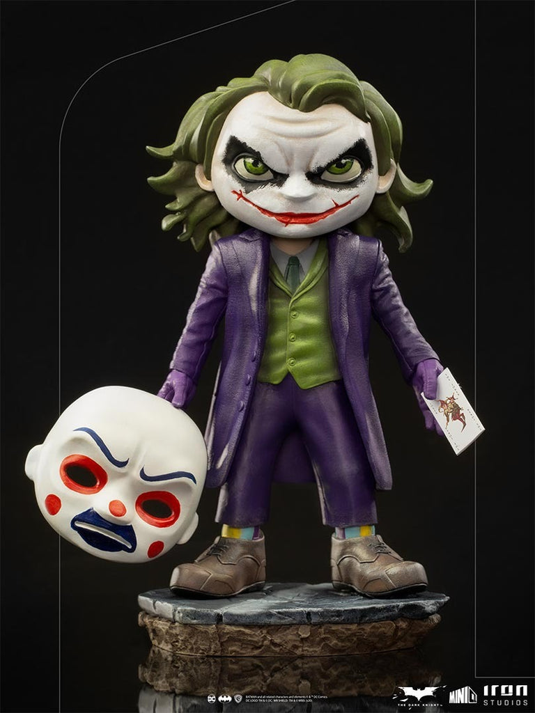 Estátua The Joker - The Dark Knight - MiniCo -Iron Studios