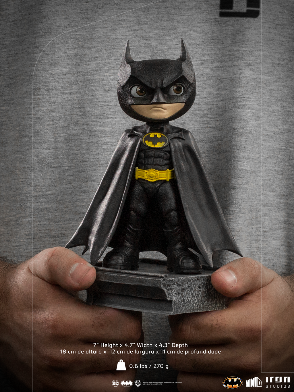 Estátua Batman - Batman 89 - MiniCo - Iron Studios