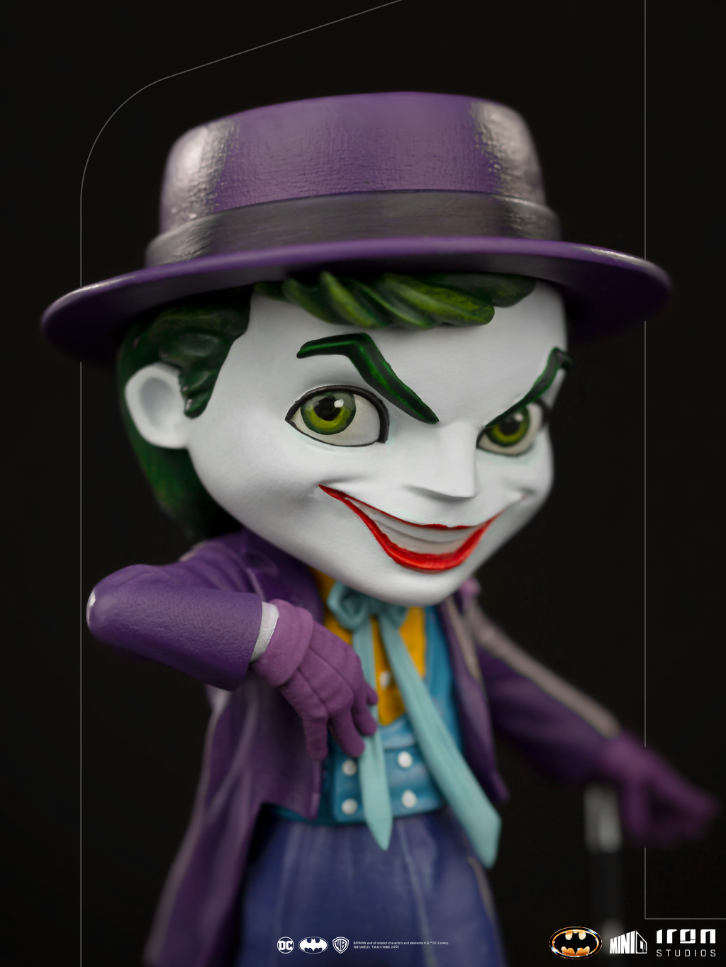 Estátua The Joker - Batman 89 - MiniCo - Iron Studios