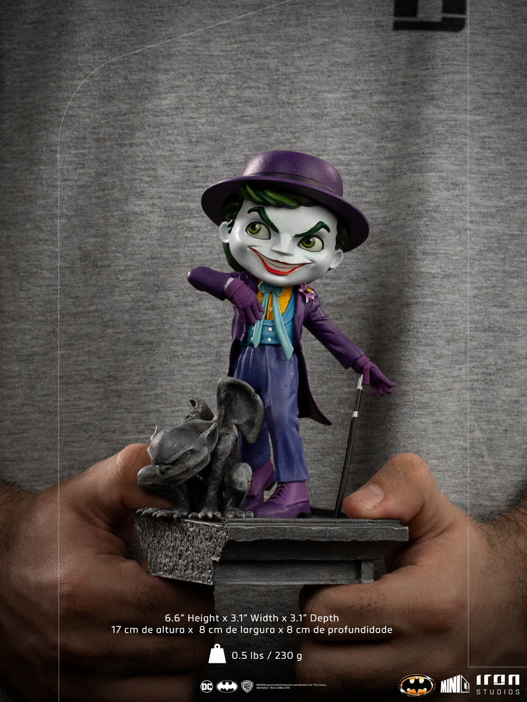 Estátua The Joker - Batman 89 - MiniCo - Iron Studios